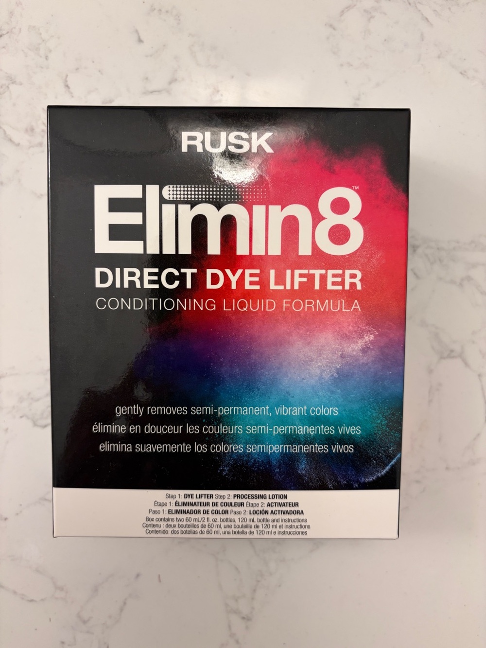RUSK Elimin8 Direct Dye Lifter Conditioning Liquid Formula